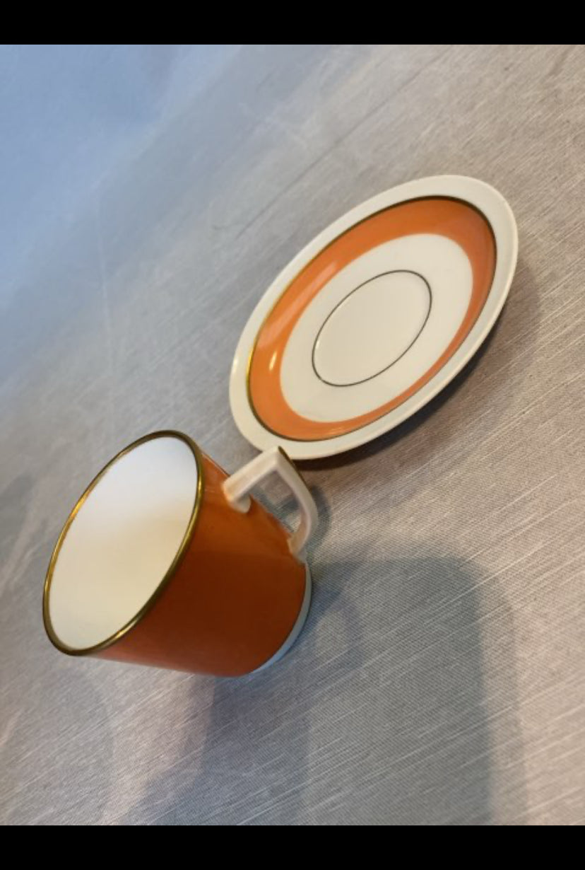Royal Copenhagen orange